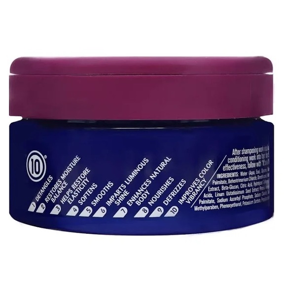 Brand new never used 
IT'S A 10 MIRACLE HAIR MASK DEEP CONDITIONER 8oz - Picture 3 of 5